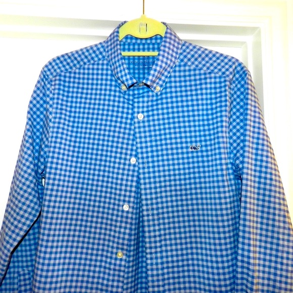 Vineyard Vines Performance Shirt Long Sleeve Sz S - Picture 4 of 10